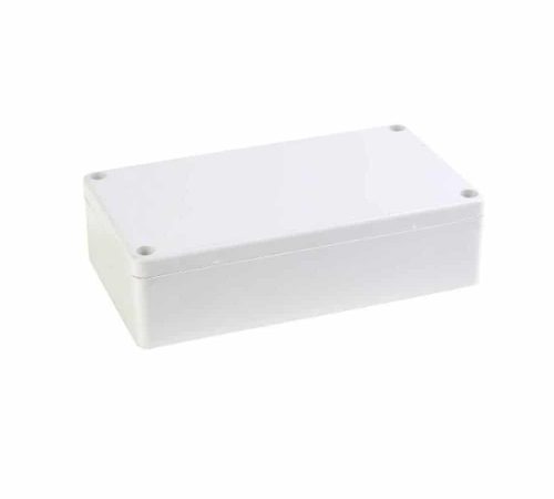 4″X4″X3″ PVC Box White & Black